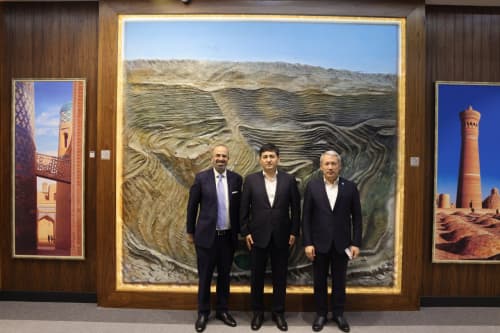 Vazir Cove Capital LLC kompaniyasi boshqaruvchi hamkori bilan uchrashdi