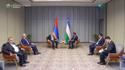 Armaniston Respublikasi Bosh vazir o‘rinbosari bilan uchrashuv o‘tkazildi