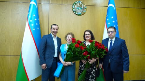 Madaniyat vaziri Ozodbek Nazarbekov hamda Polshaning ZAiKS tashkiloti bosh direktori Karol Kossinski o‘rtasida hamkorlik uchrashuvi bo‘lib o‘tdi