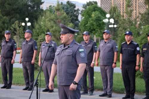 The head of the Road Traffic Safety Service of the MIA conducted night control and raid events in the Samarkand region