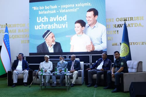 “Uch avlod uchrashuvi” — Vatanga sadoqat saboqlari