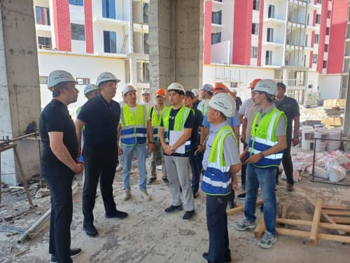 Toshkent shahrida qurilayotgan koʻp qavatli uylarning seysmik mustahkamligi va qurilish sifati oʻrganilmoqda