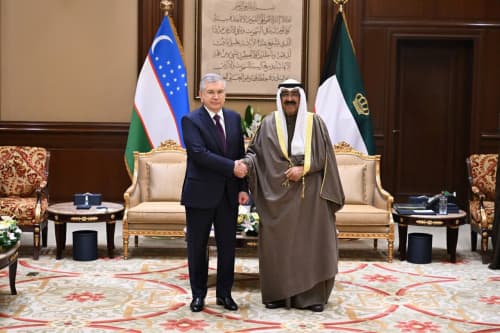 Leaders of Uzbekistan and Kuwait agree to develop a comprehensive partnership