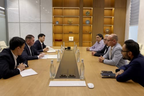 Meeting Held with Representatives of Mining Companies In2metals and Endeavour