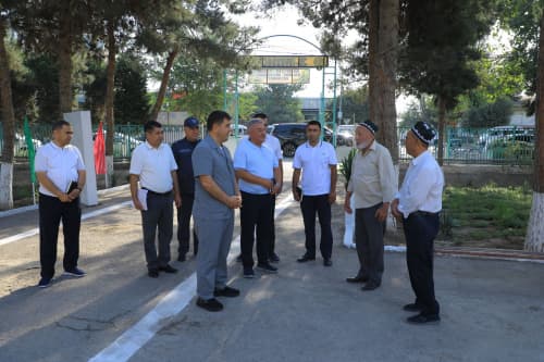 Namangan tumanida “Dolzarb 90 kun” doirasidagi ishlar o‘rganildi