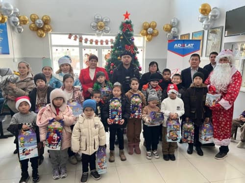 Бемор болажонлар учун "Кўчма арча" 
