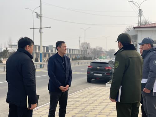 Вилоят раҳбари Янгиер шаҳрида бўлди
