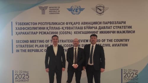 Сотрудничество с ИКАО в обеспечении безопасности полетов в гражданской авиации