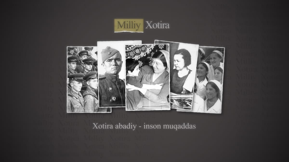 Adliya vazirligi va “O‘zarxiv” agentligi hamkorligidagi "Milliy xotira" loyihasi doirasida — “Xotira abadiy - inson muqaddas”. 9-may — Xotira va Qadrlash kuniga bag‘ishlanadi.
