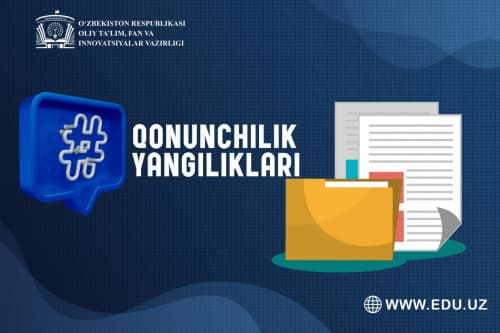 Texnikumlar uchun namunaviy shtatlar tasdiqlandi